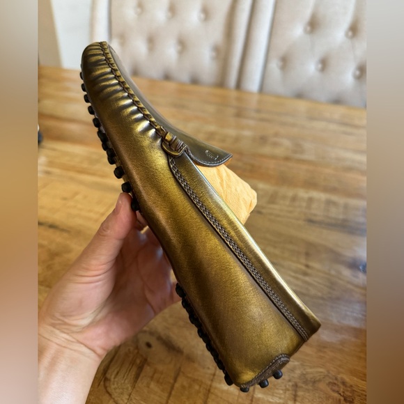 Tod’s Woman Metal Copper Loafers - Picture 6 of 10